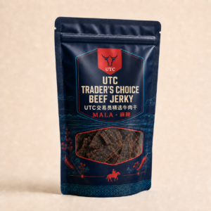 UTC Trader’s Choice Beef Jerky / UTC交易员精选牛肉干 — Mala / 麻辣