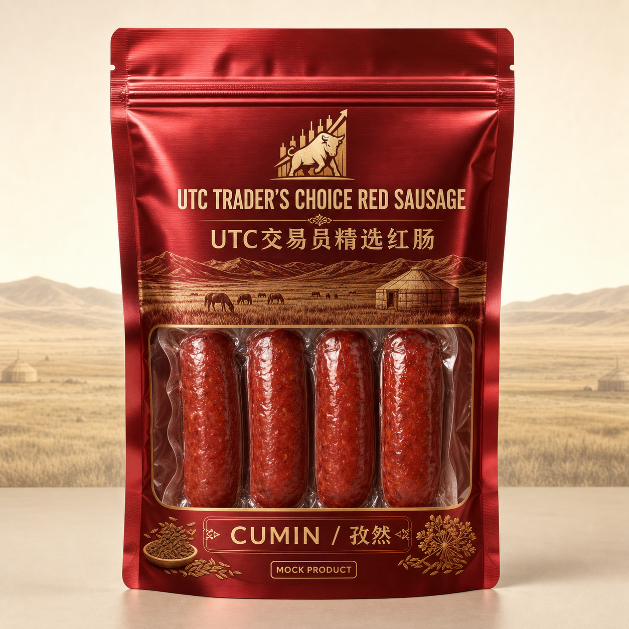 UTC Trader’s Choice Red Sausage / UTC交易员精选红肠 — Cumin / 孜然